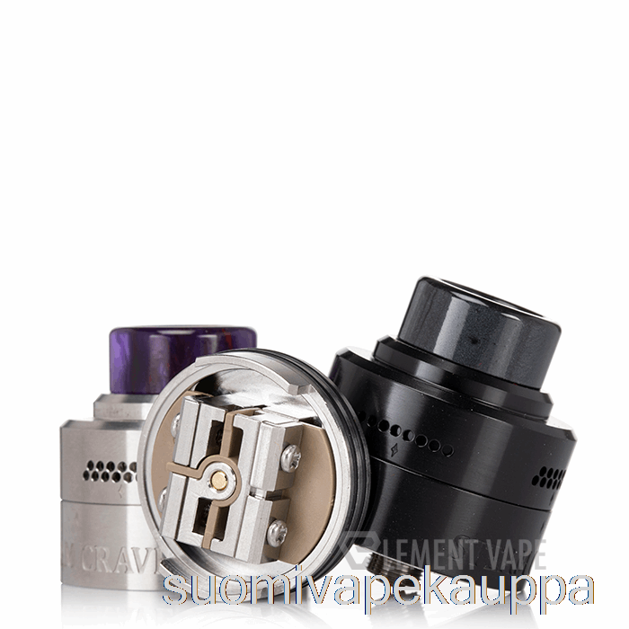 Vape Kauppa Steam Crave Hadron 30mm Rdsa Mesh Dekki - Musta